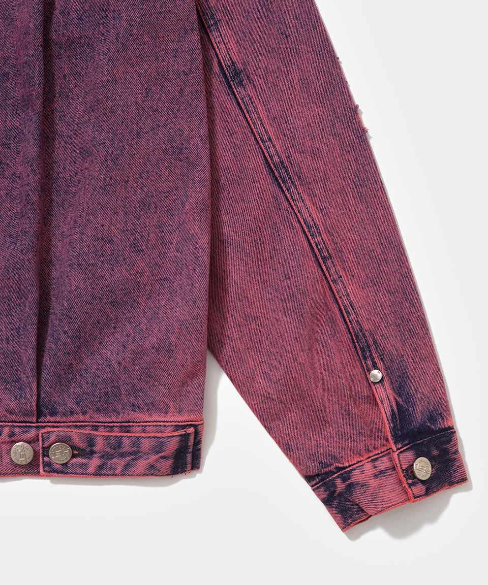 Violet denim fashion jacket