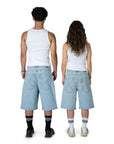 X-Tra Monster Denim Shorts - Moon