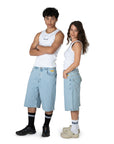 X-Tra Monster Denim Shorts - Moon