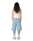 X-Tra Monster Denim Shorts - Moon