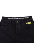 X-Tra Monster Denim Shorts - Washed Black
