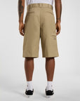 13 Inch Multi Pocket Work Shorts - Khaki