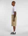 13 Inch Multi Pocket Work Shorts - Khaki