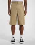 13 Inch Multi Pocket Work Shorts - Khaki