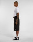 15 Inch Multi Pocket Shorts - Black