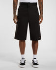 15 Inch Multi Pocket Shorts - Black