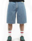 X-Tra Monster Denim Shorts - Moon