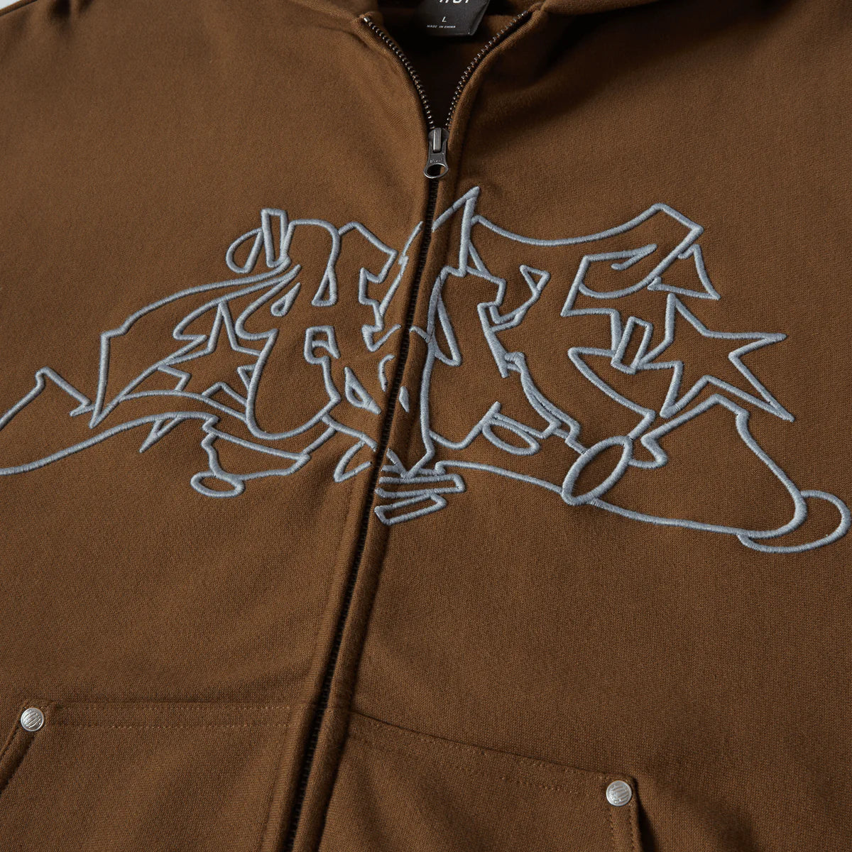 Outlines Heavy Weight Full Zip Fleece POLEMO