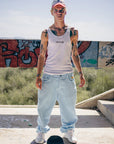 Tank Top ACHSEL H - WHITE