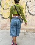 X-Tra Monster Denim Shorts - Moon