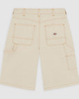 Denim Carpenter Jorts - Cream