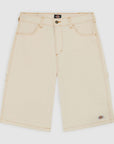 Denim Carpenter Jorts - Cream