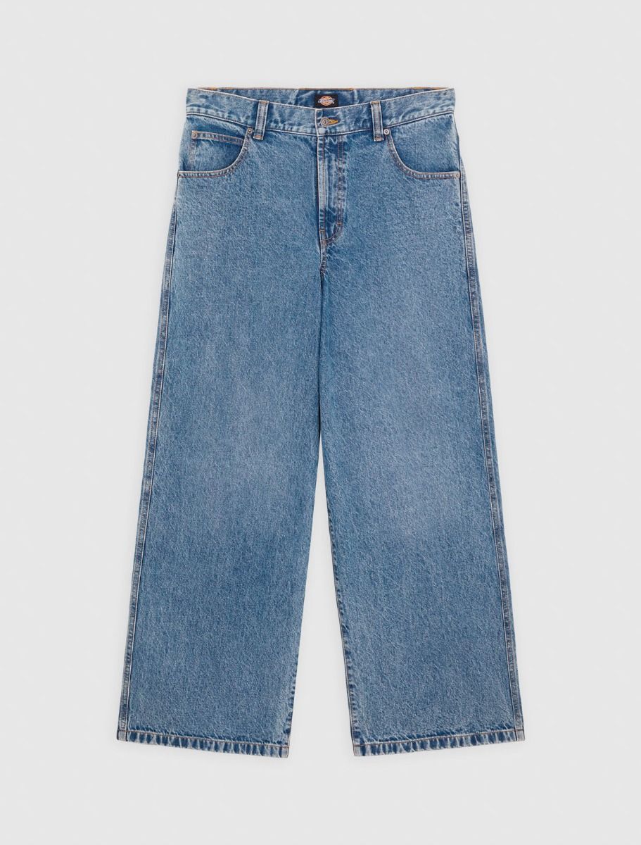 Loose Wave Denim Jeans - Light Blue – POLEMO
