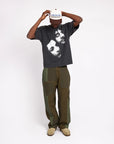 Faded Memory T-Shirt - Garment Dyed Black