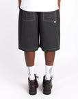 Gridstop Pleated Shorts