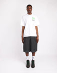 Gridstop Pleated Shorts