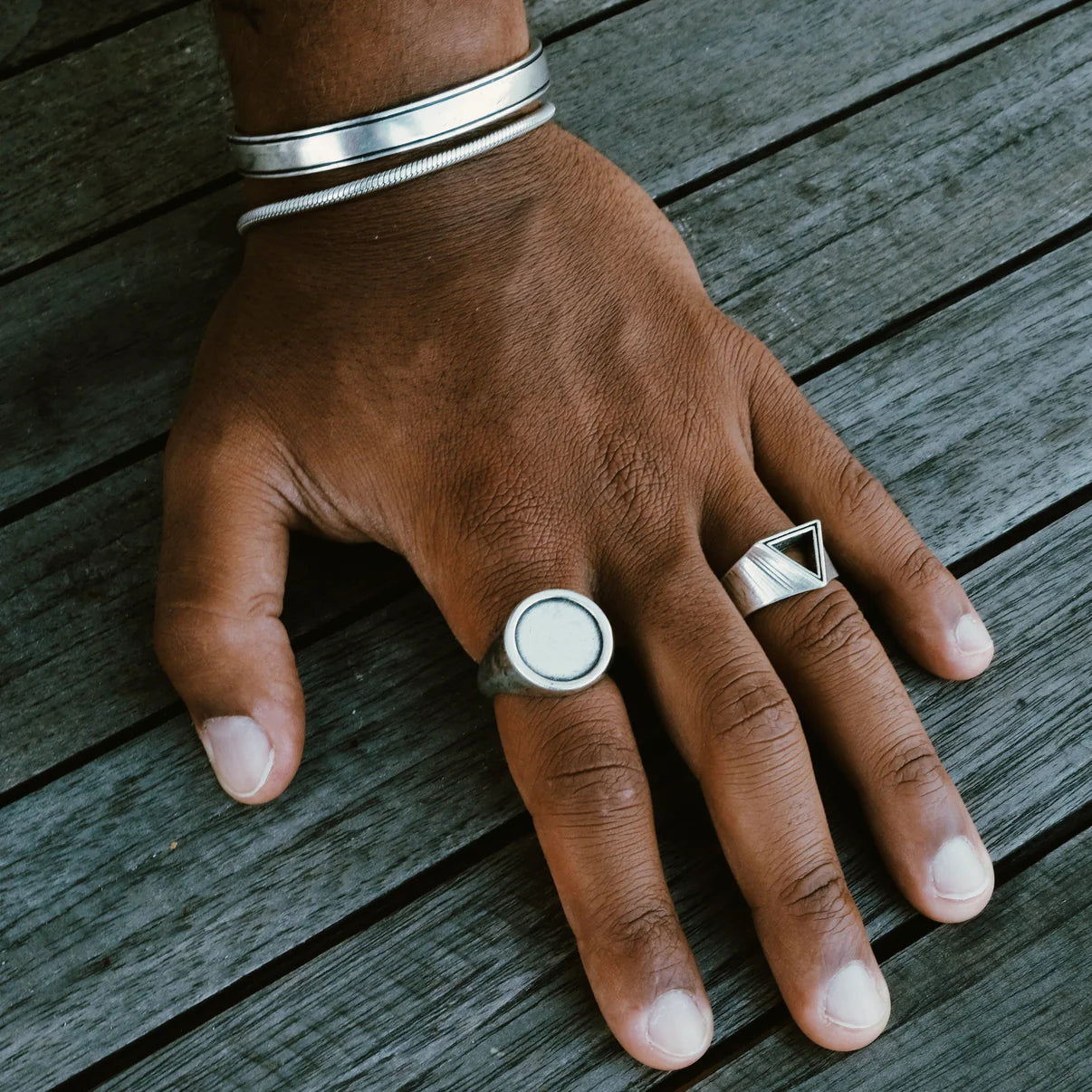 Triangle ring hotsell