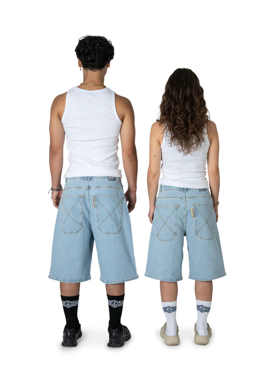 X-Tra Monster Denim Shorts - Moon