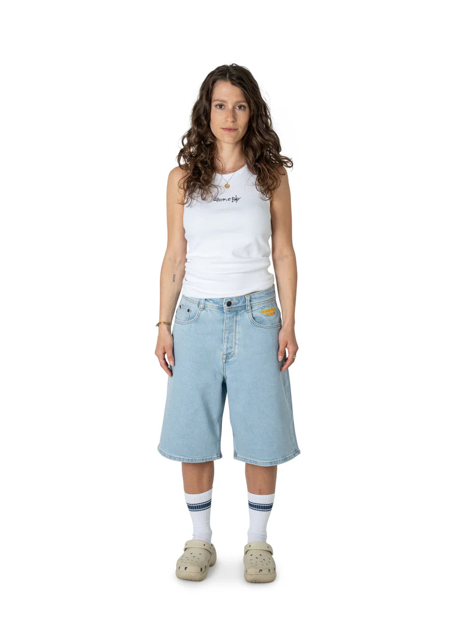 X-Tra Monster Denim Shorts - Moon