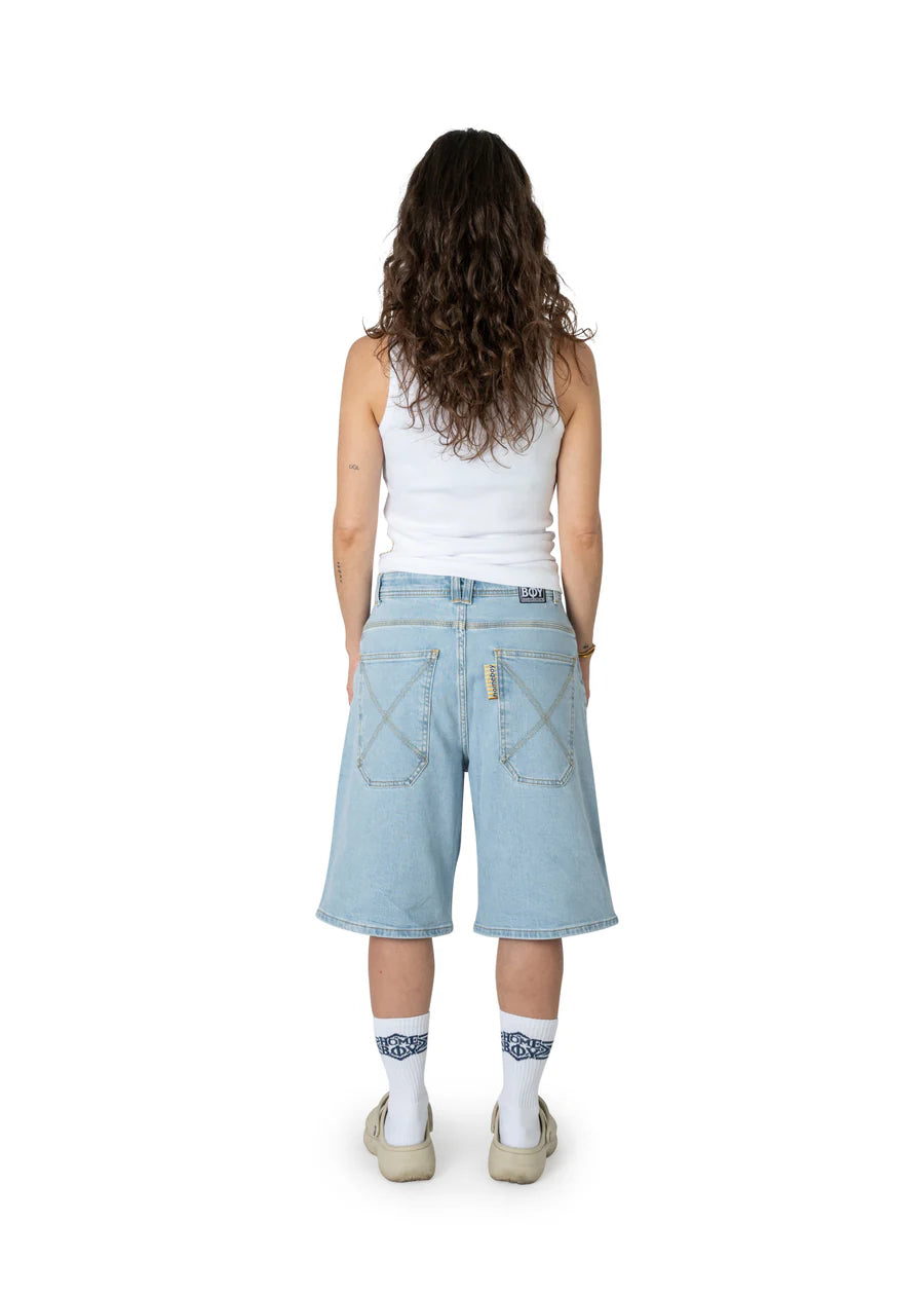 X-Tra Monster Denim Shorts - Moon