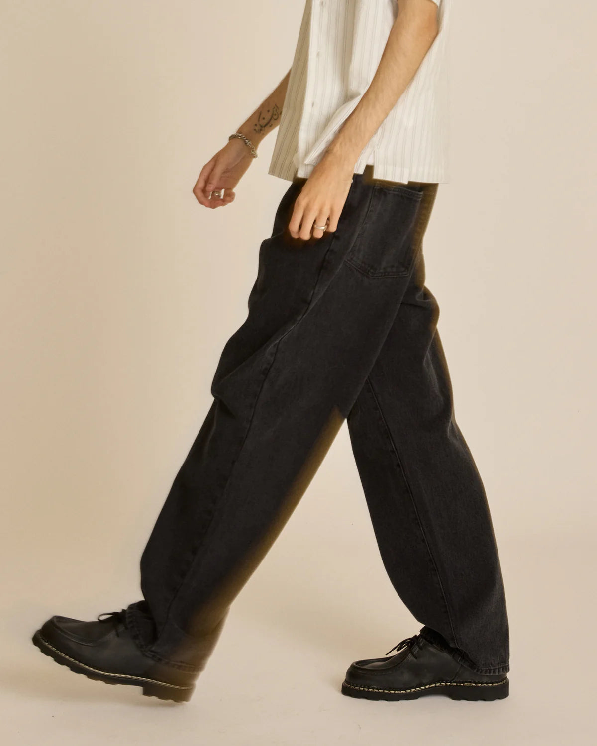 Bigwig Baggy Denim - Faded Black