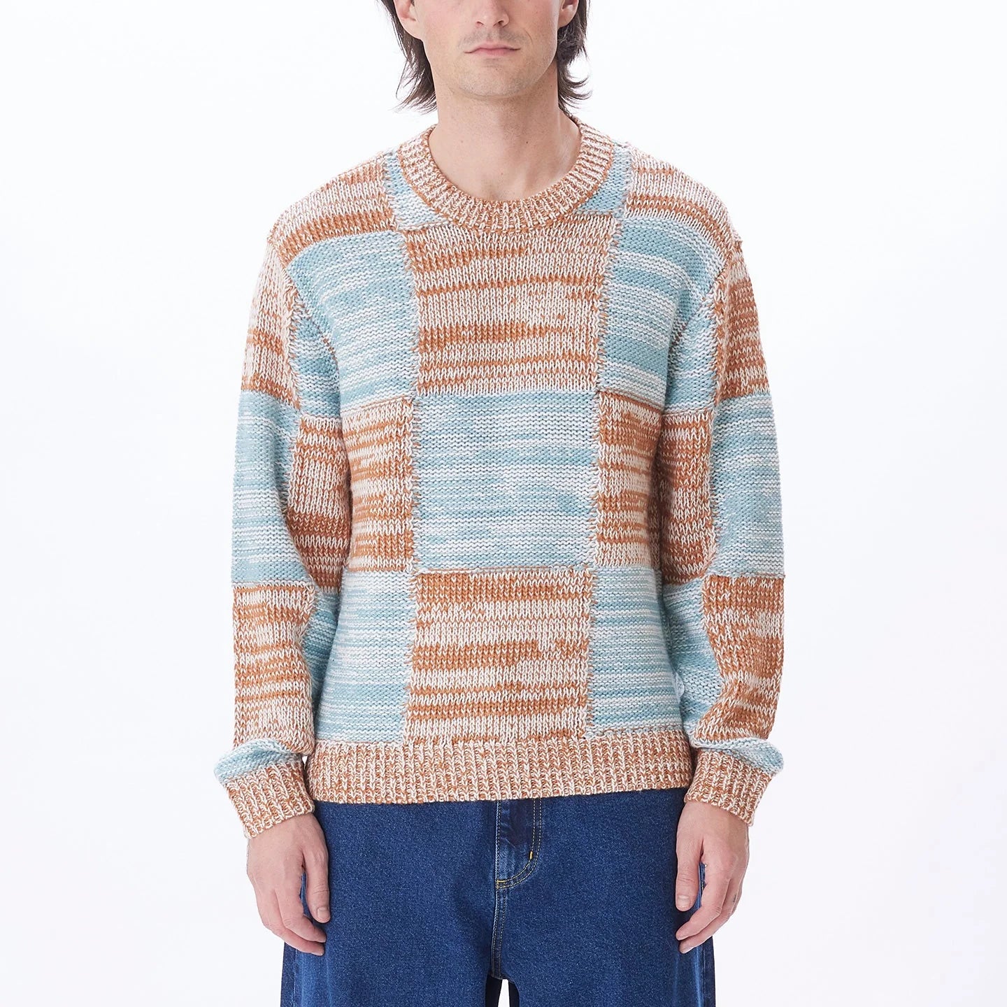 Dominic Sweater Catechu Wood Multi