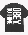 NOTHING HEAVYWEIGHT T-SHIRT - VINTAGE BLACK