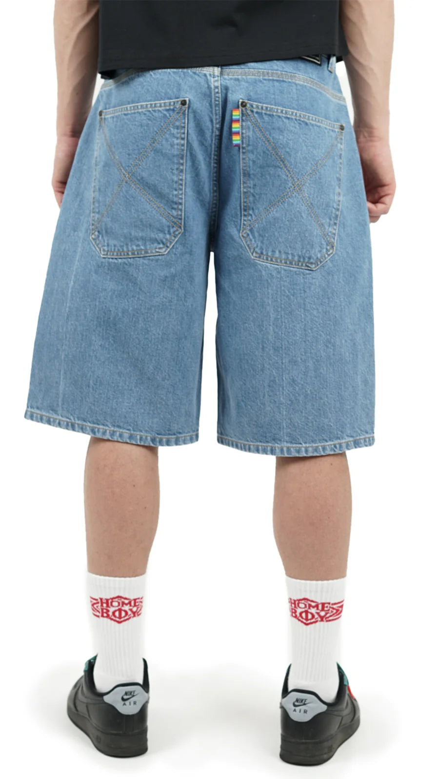 X-Tra Monster Denim Shorts - Moon