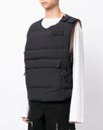 Protector Puffer Vest Black