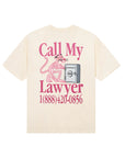 PINK PANTHER CALL MY LAWYER T-SHIRT