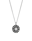 Endlessly Sun Necklace Silver
