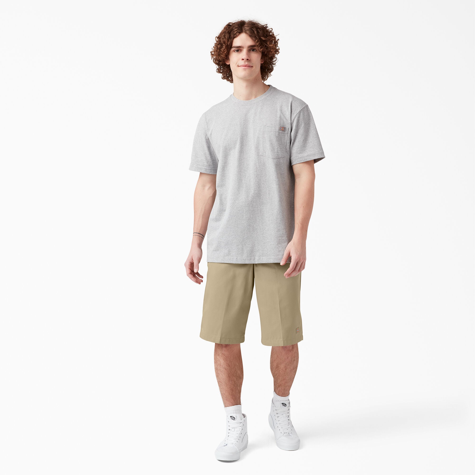 13 Inch Work Shorts - Khaki