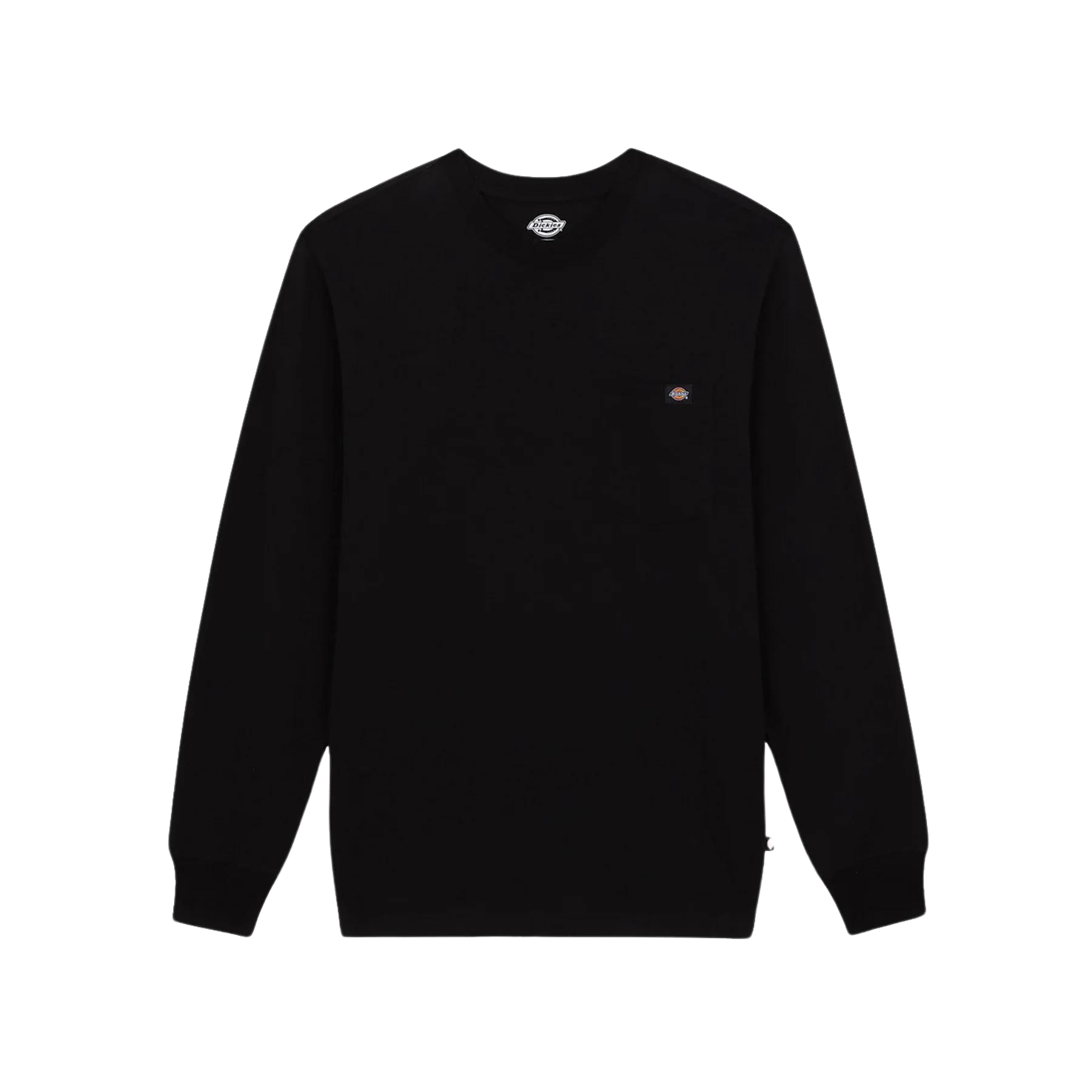 Luray Long Sleeve Pocket T-Shirt - Black