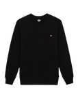 Luray Long Sleeve Pocket T-Shirt - Black