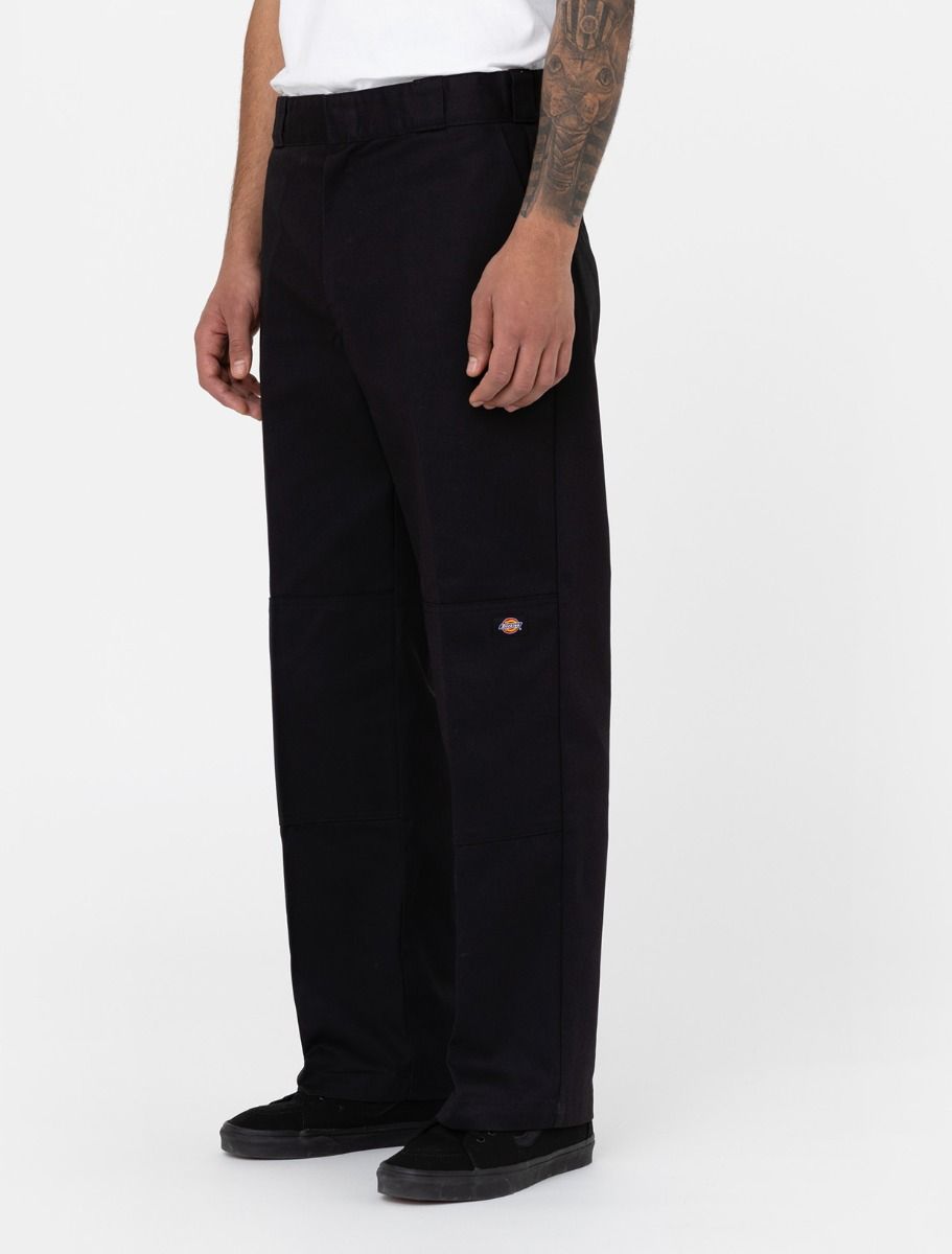 Double Knee Work Trousers - Black