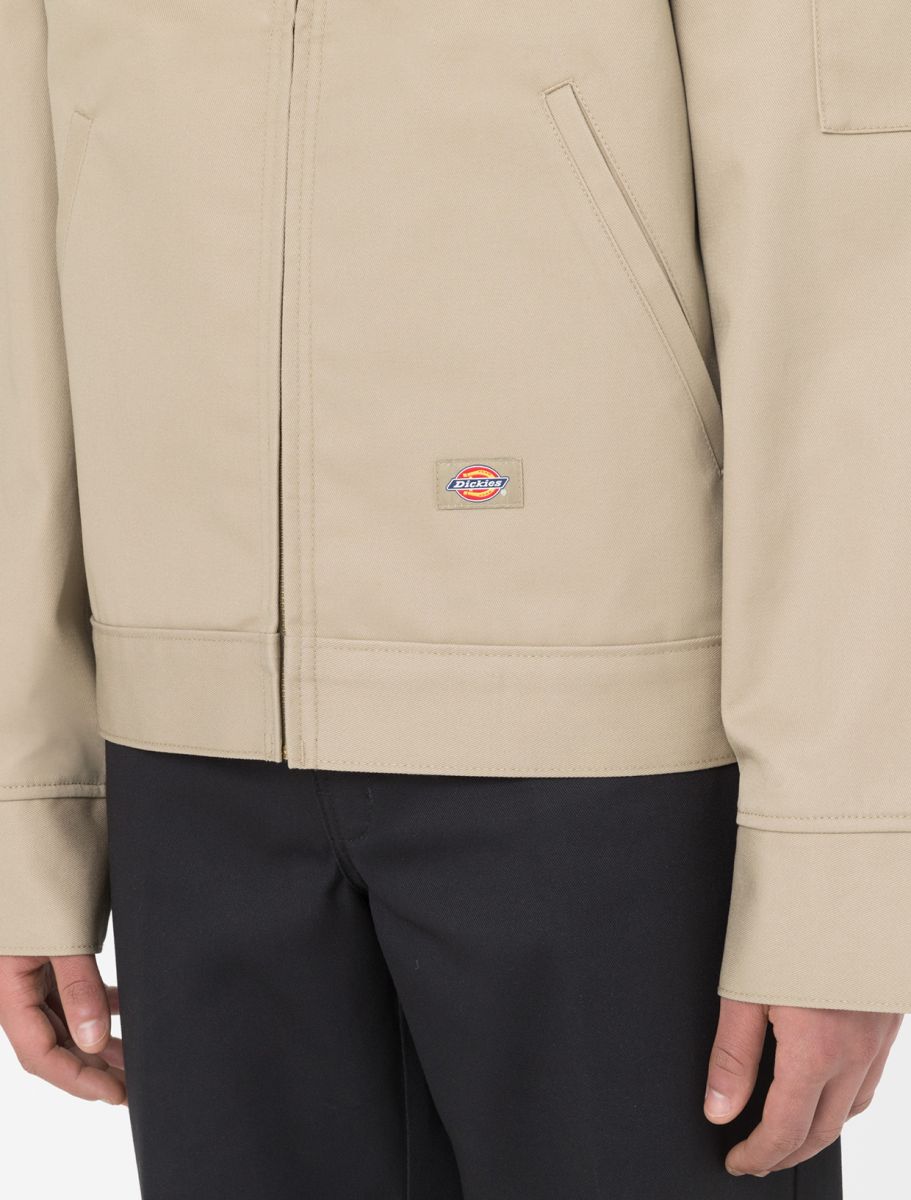 EISENHOWER LINED JACKET - KHAKI