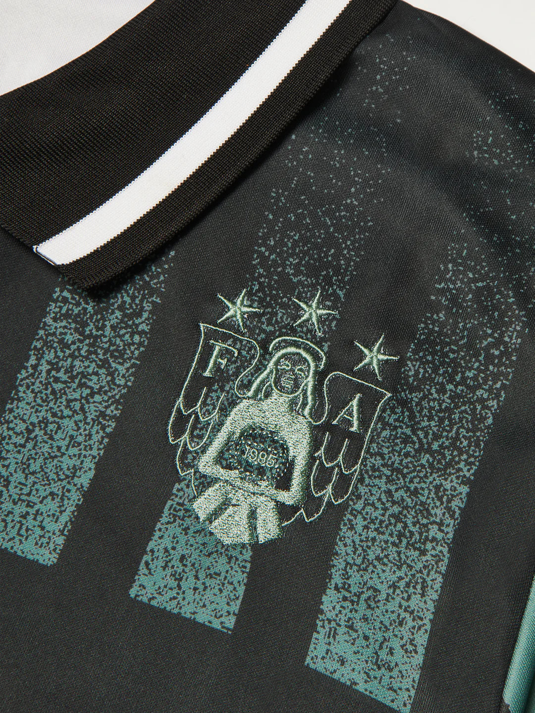 Kowloon Football Jersey - Green/Black