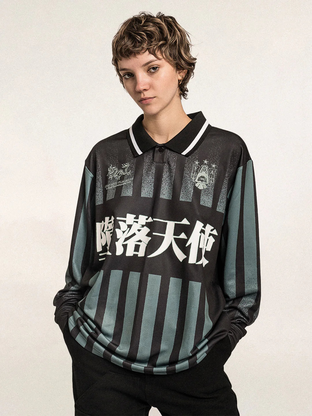 Kowloon Football Jersey - Green/Black