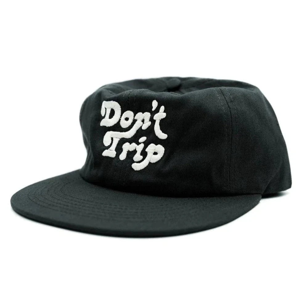 Don&#39;t Trip Strapback Hat Black