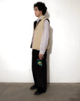 Spiraling Sherpa Vest