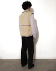 Spiraling Sherpa Vest