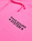 RSS zip hoodie hot pink