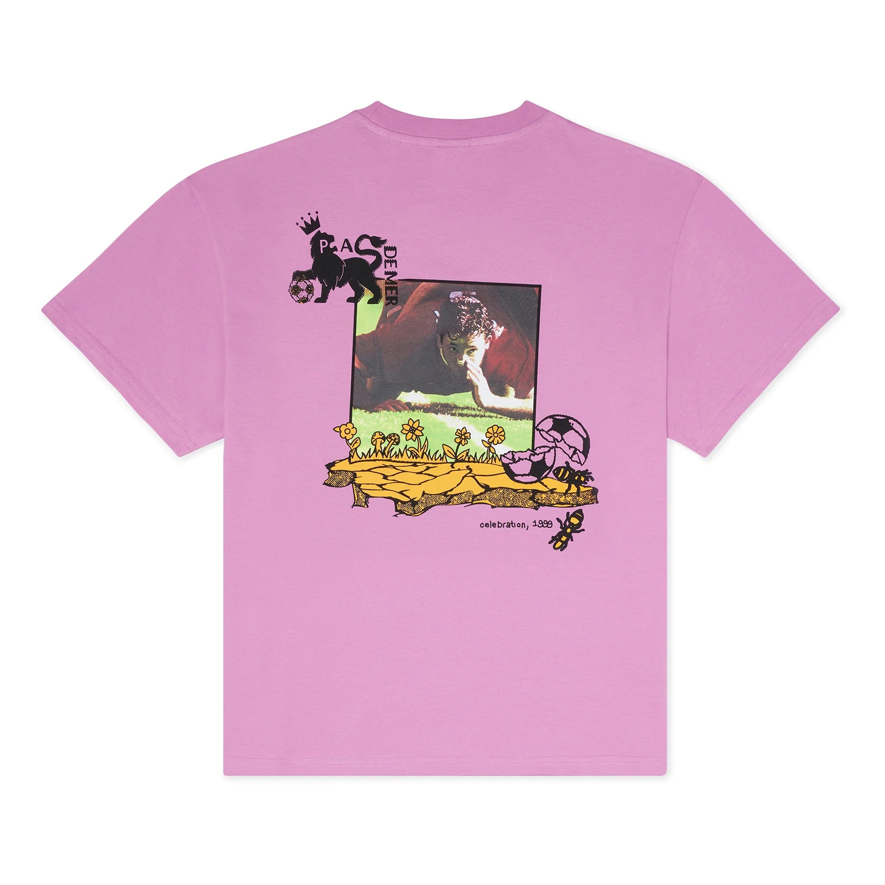 Robbie Flower T-Shirt - Pink
