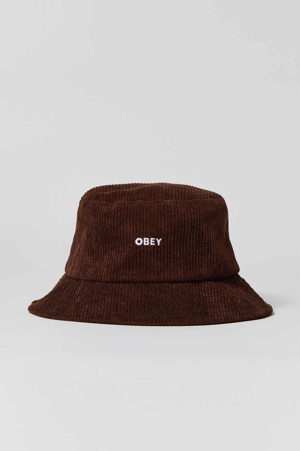 Bold Cord Bucket Hat Brown