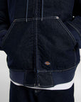 Hooded Denim Jacket - Rinse