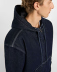 Hooded Denim Jacket - Rinse