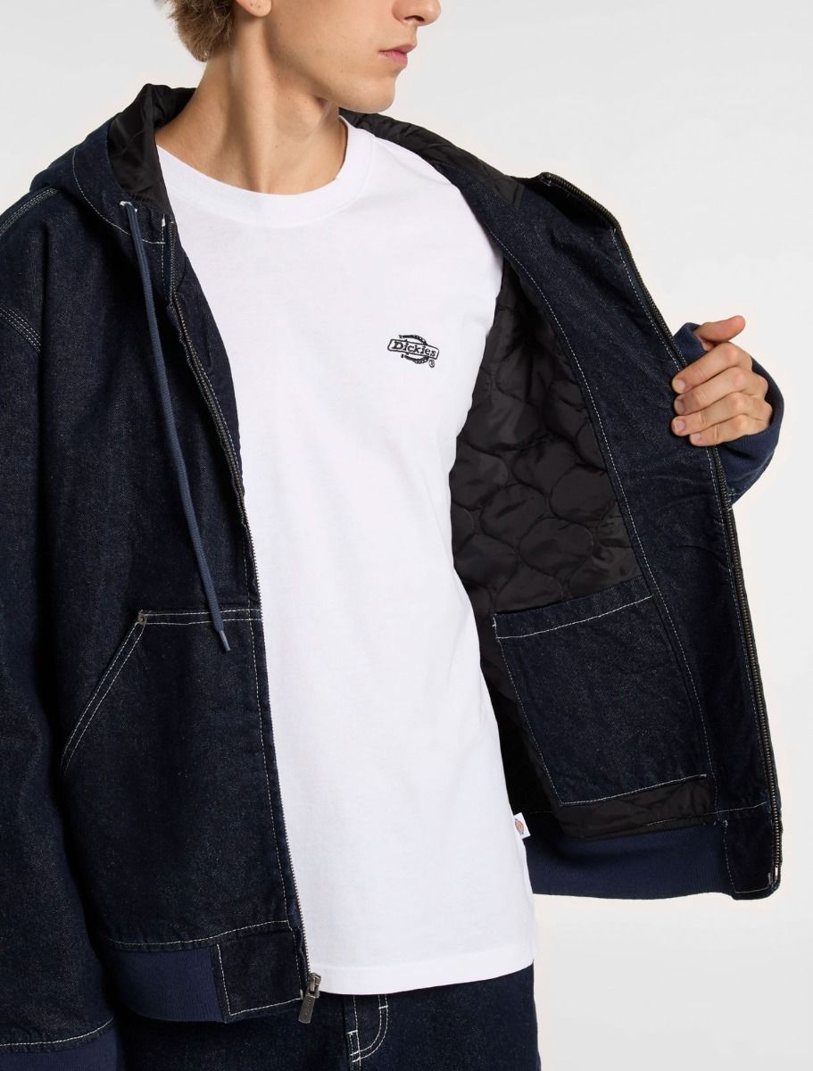 Hooded Denim Jacket - Rinse