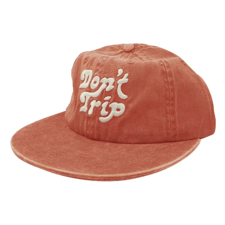 Don&#39;t Trip Washed Hat Terracota