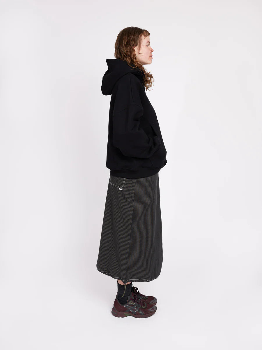 Gridstop Maxi Skirt - Hudson Green