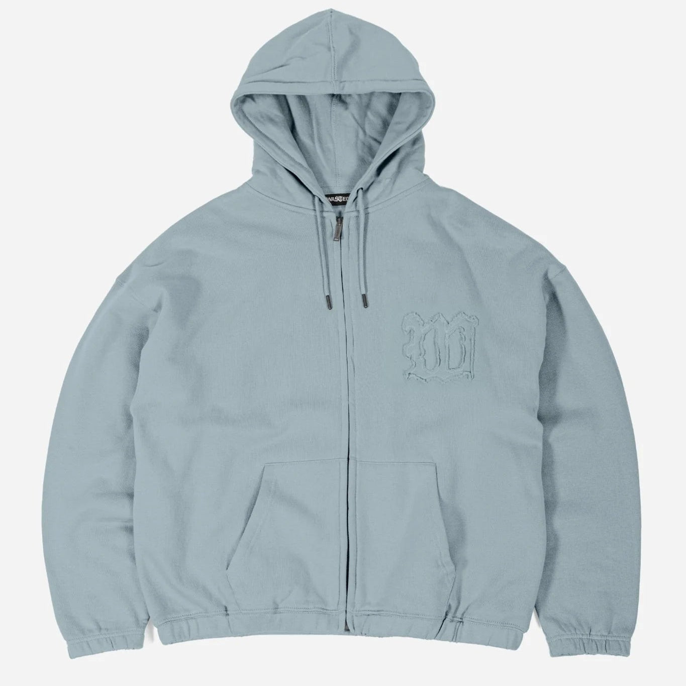 Kingdom Curve Destroy Boxy Zip Hoodie